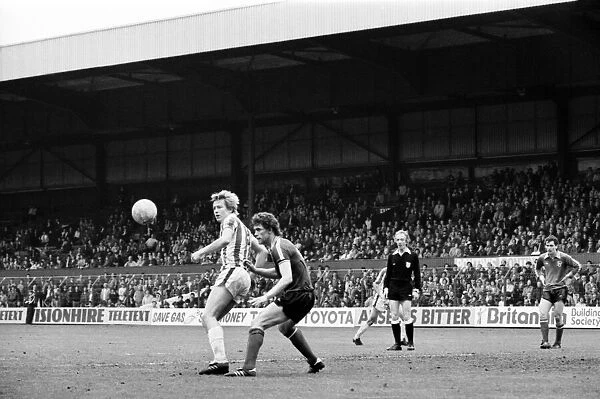 Stoke City 2 v. Sunderland 0. Division One Football. April 1981 MF02-18-055
