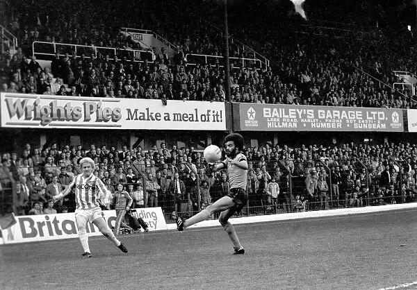 Stoke City 2 v. Wolverhampton Wanderers 1. Division 1 Football. April 1982 MF06-40-059
