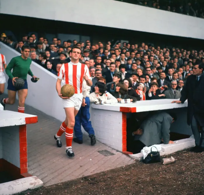 Framed Print : Stoke City FC Asprey. 24th October 1964 Framed Print : Stoke City FC Asprey. 24th October 1964