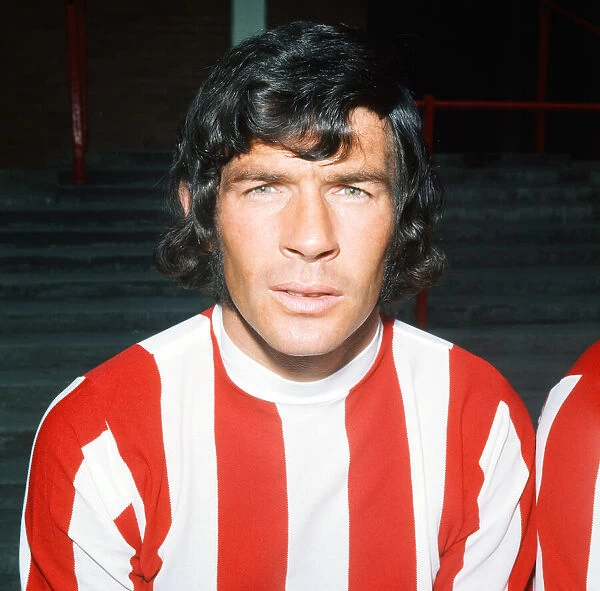 Stoke City FC. Eric Skeels. July 1972
