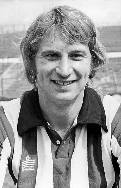 Stoke City footballer Denis Smith. August 1974