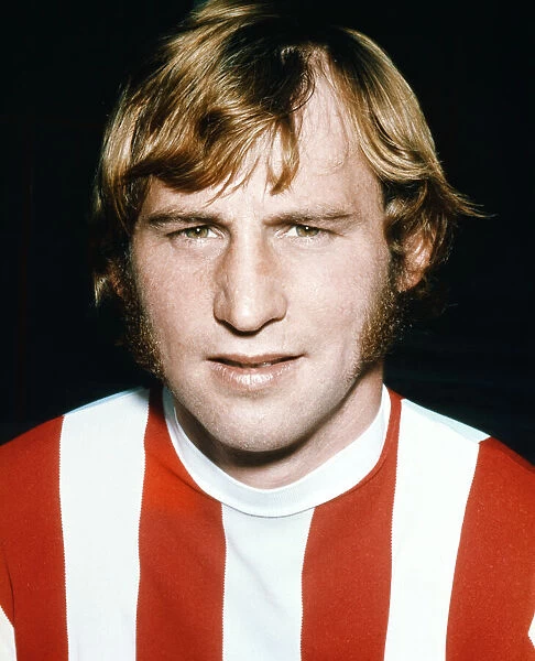 Stoke City footballer Denis Smith. July 1972