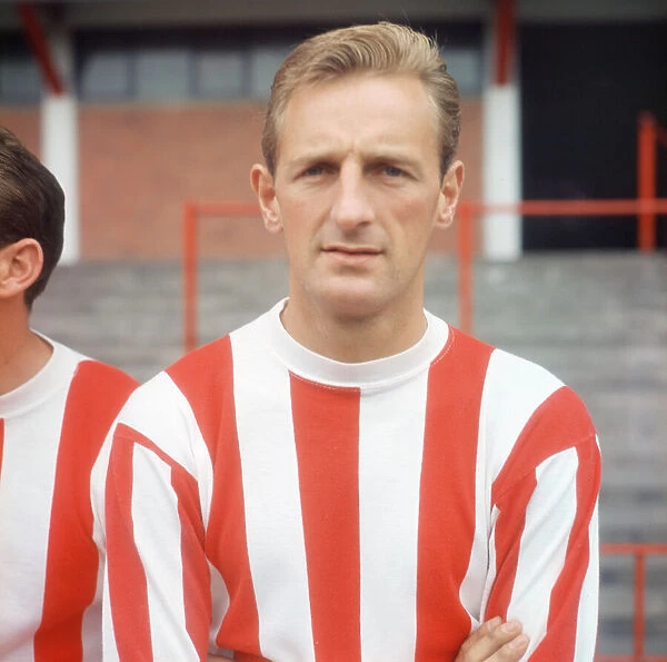 Stoke City footballer George Eastham. August 1967