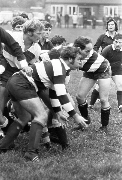 Stoke Old Boys v Phil Judd 15 Rugby Match, 28th September 1971