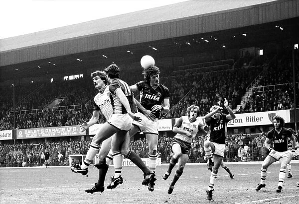 Stoke v. Aston Villa. March 1984 MF14-21-062 The final score was a one nil