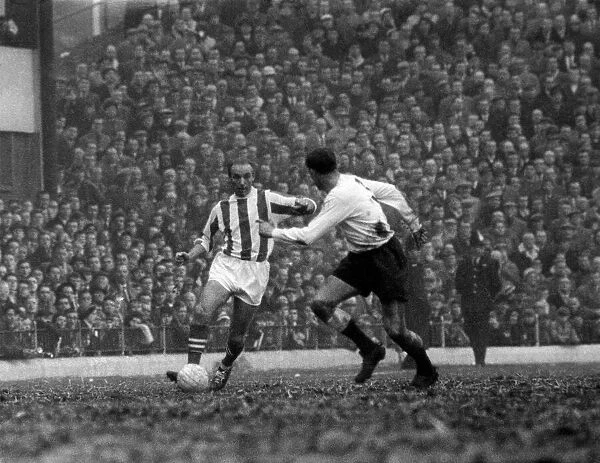 Stoke v Fulham. Stoke supporters just loved it-seeing Stanley Matthews in action again