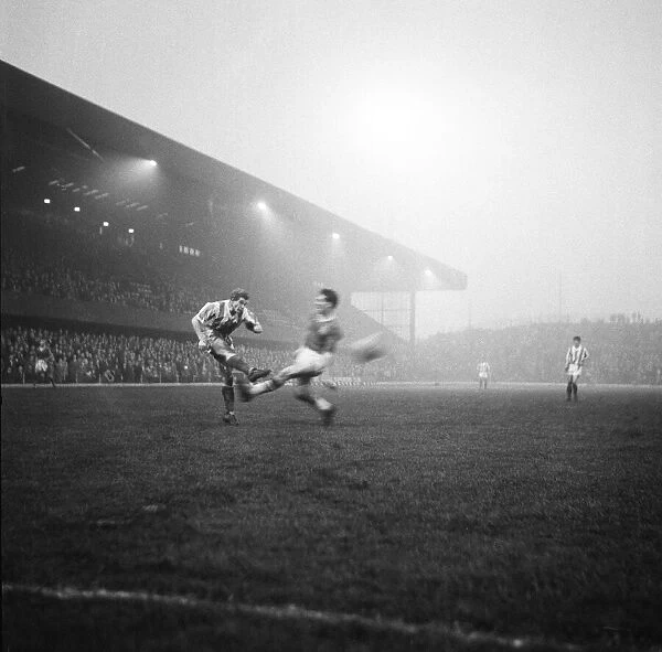 Stoke v Plymouth league match at the Victoria ground, Saturday 17th December 1960