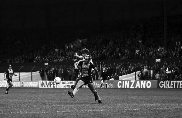 Stoke. v. Southampton. October 1984 MF18-03-015 The final score was a three one