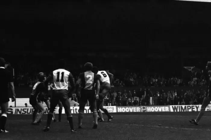Framed Print : Stoke. v. Southampton. October 1984 MF18-03-024 The final score was a three one victory Framed Print : Stoke. v. Southampton. October 1984 MF18-03-024 The final score was a three one victory