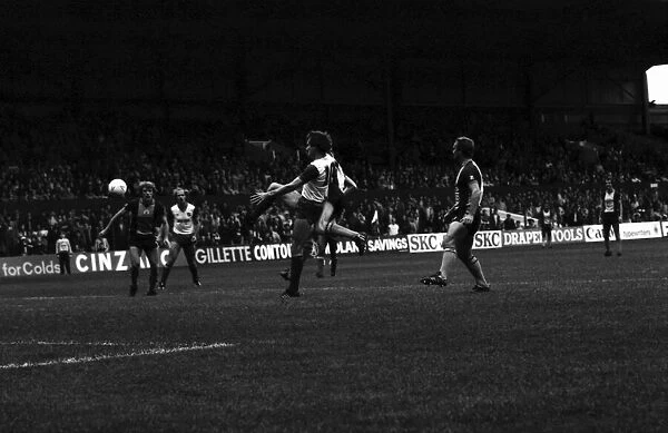 Stoke. v. Southampton. October 1984 MF18-03-029 The final score was a three one