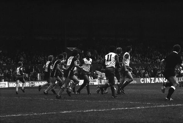 Stoke. v. Southampton. October 1984 MF18-03-033 The final score was a three one