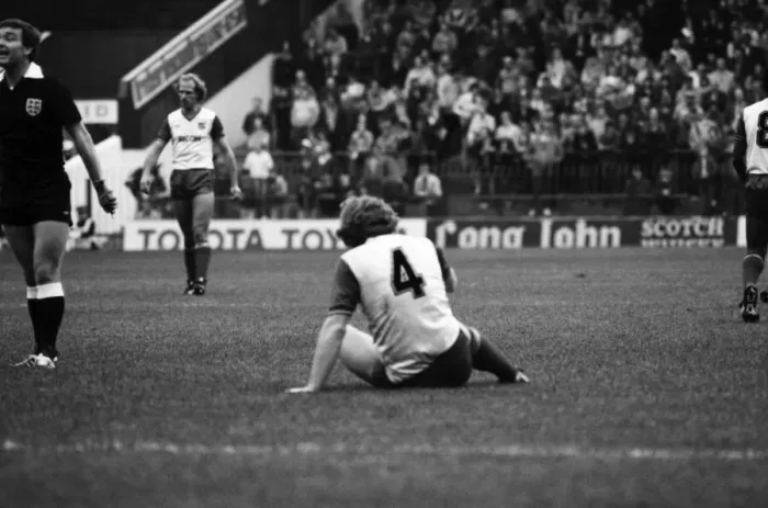 Framed Print : Stoke. v. Southampton. October 1984 MF18-03-047 The final score was a three one Framed Print : Stoke. v. Southampton. October 1984 MF18-03-047 The final score was a three one