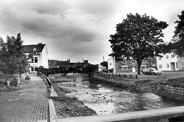 Stokesley street scenes. 29th October 1980
