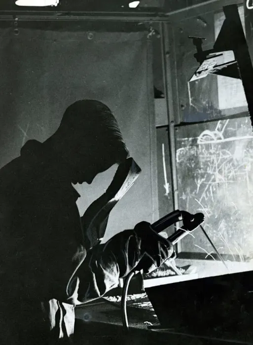 Framed Print : Stow college Glasgow 1946. Electric Welding by John Berwick of Gorbals, Glasgow, Scotland Framed Print : Stow college Glasgow 1946. Electric Welding by John Berwick of Gorbals, Glasgow, Scotland