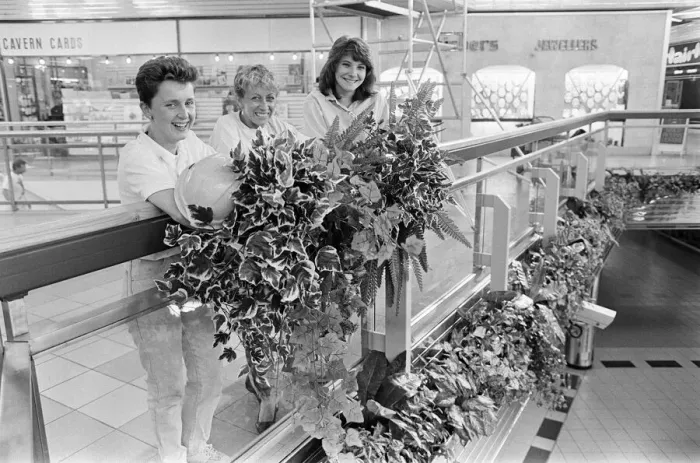 Framed Print : Strand Shopping Centre, Bootle, Merseyside, 20th June 1989