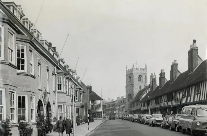 Framed Print : Stratford Town. 03 / 10 / 1962 Framed Print : Stratford Town. 03 / 10 / 1962