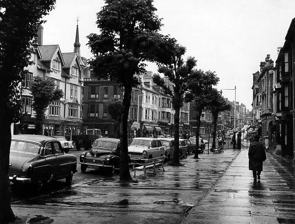 Street Scenes, Aberystwyth, Ceredigion, West Wales, 22nd June 1961