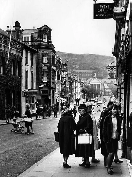 Street Scenes, Aberystwyth, Ceredigion, West Wales, 20th May 1965