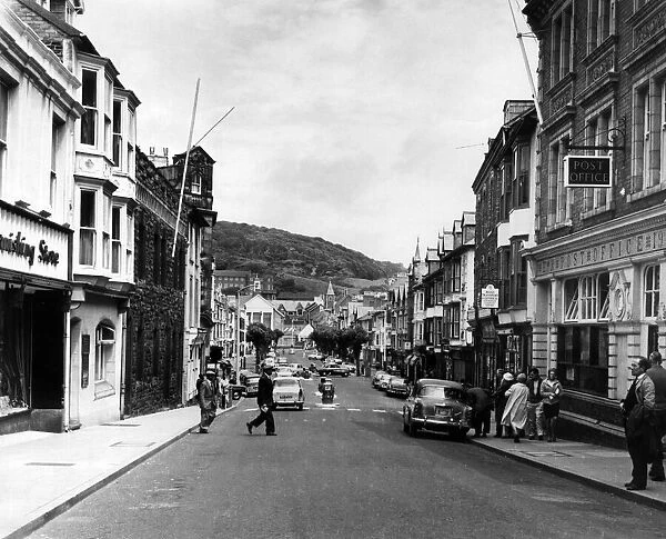 Street Scenes, Aberystwyth, Ceredigion, West Wales, 12th July 1963