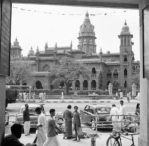Street scenes in Bombay India February 1961 l