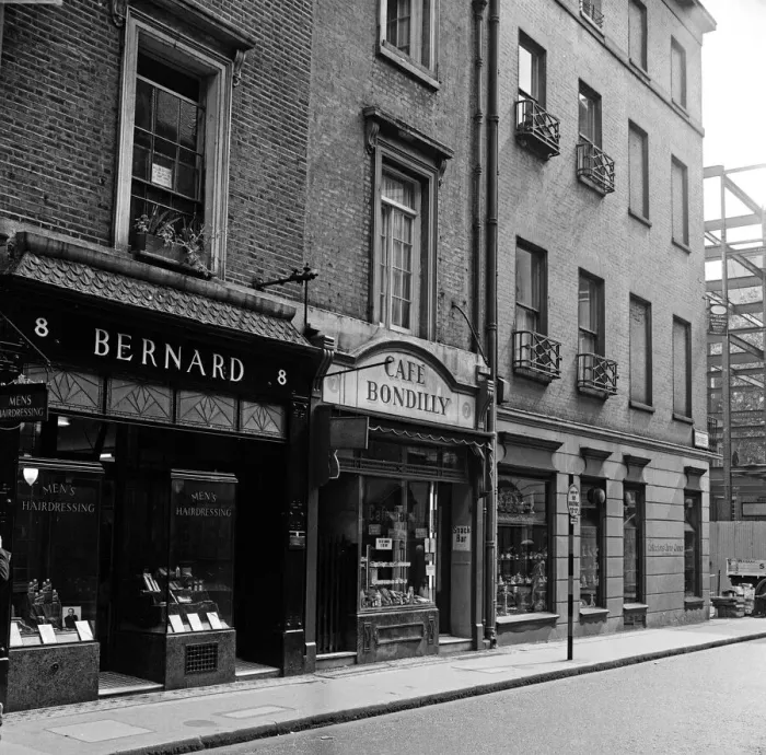 Framed Print : Street scenes in Mayfair, London. Stafford Street. 20th June 1956 Framed Print : Street scenes in Mayfair, London. Stafford Street. 20th June 1956