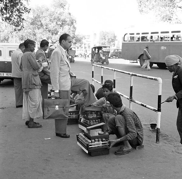 Street scenes, New Delhi, India, January 1961