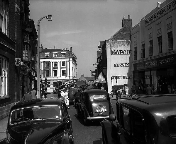 Streets and Roads - Aug 1954 Scenes on the A1, Great North Road