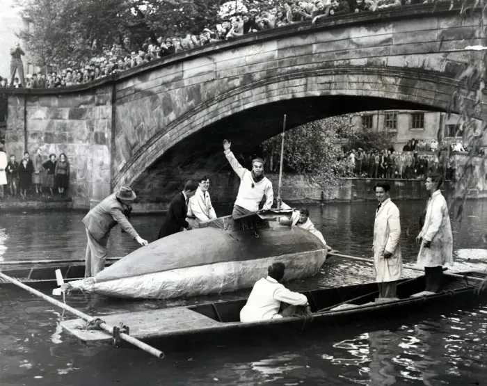 Framed Print : Students Rag - Cambridge students rag on the River Cam, which runs through the Cambrdige Framed Print : Students Rag - Cambridge students rag on the River Cam, which runs through the Cambrdige