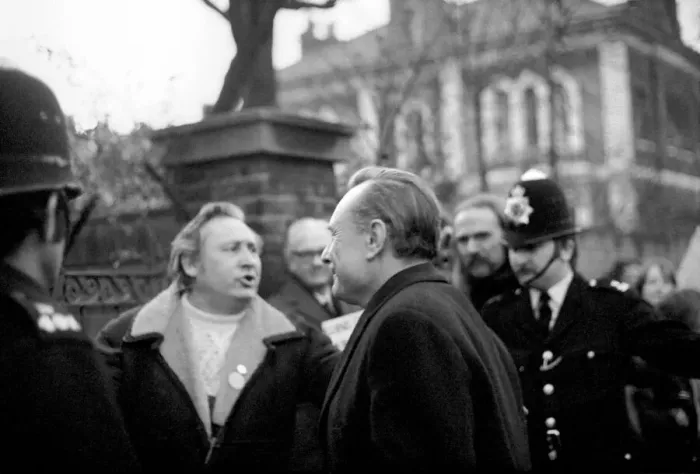 Framed Print : The Study of Enoch: Enoch Powell this evening was the guest speaker at the Anti Common Framed Print : The Study of Enoch: Enoch Powell this evening was the guest speaker at the Anti Common