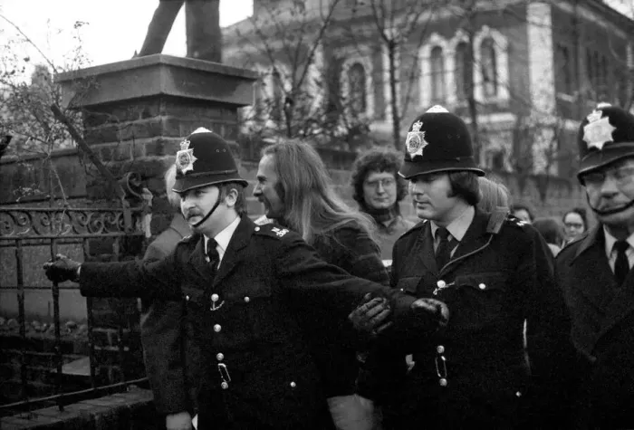Framed Print : The Study of Enoch: Enoch Powell this evening was the guest speaker at the Anti Common