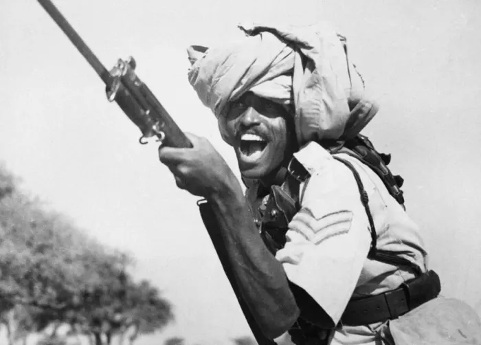 Framed Print : The Sudanese Defence Force, formed of Sudanese and British soldiers
