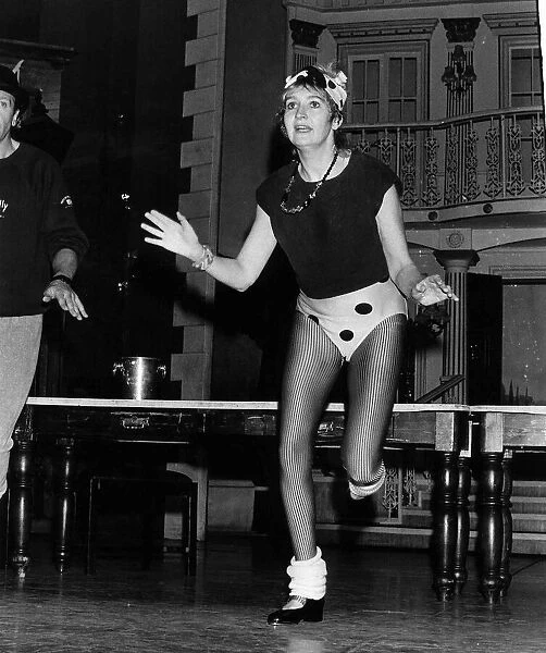 Sue Pollard actress learning to dance