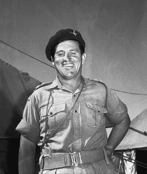 Suez Crisis 1956 The commander of the British Parachute Battalion in Cypus