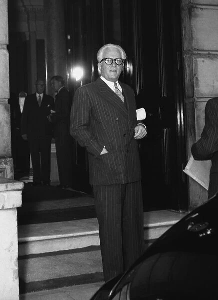 Suez Crisis 1956 The Iranian Foreign minister at the Suez Conference at Lancaster