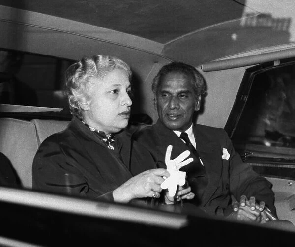 Suez Crisis 1956 Madame pandit, the High Commissioner for India