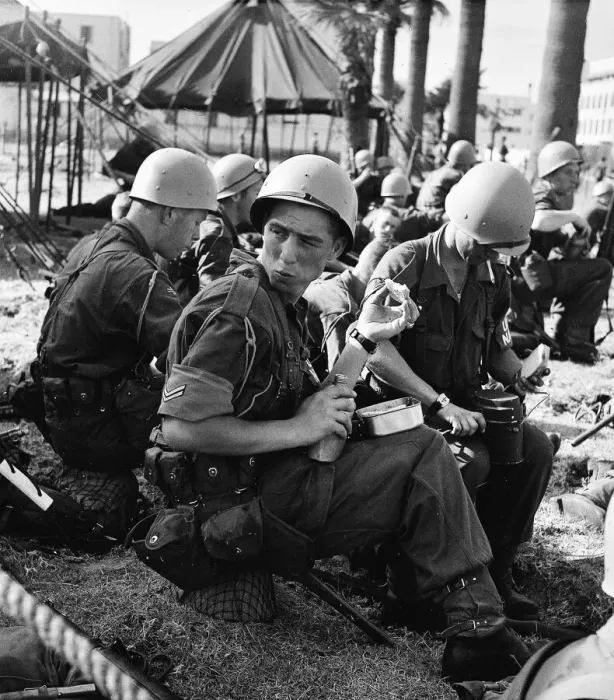 Framed Print : Suez Crisis 1956 Norwegian United Nations troops arrive in Port Said Framed Print : Suez Crisis 1956 Norwegian United Nations troops arrive in Port Said