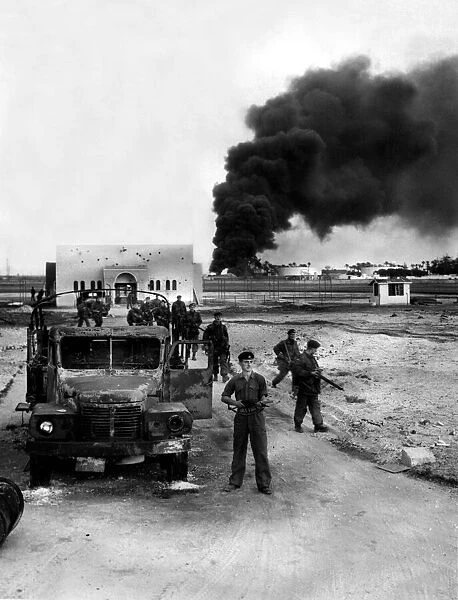 The Suez Crisis war in Egypt, 29th October to 6th November
