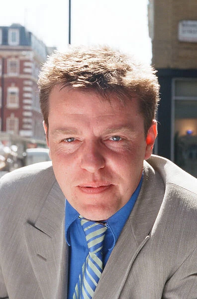 Suggs, lead singer of British ska group Madness, 30th April 1997