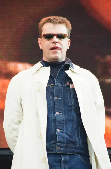 Framed Print : Suggs, lead singer of British ska group Madness, performing at Party in the Park at Hyde Framed Print : Suggs, lead singer of British ska group Madness, performing at Party in the Park at Hyde