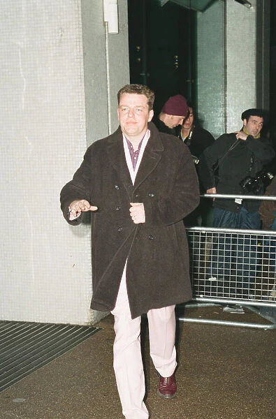 Suggs, lead singer of British ska group Madness, arrives for the British Comedy Awards
