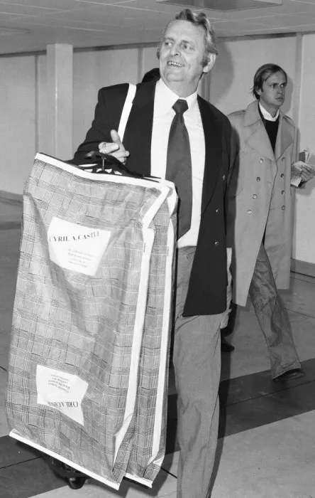 Framed Print : Two suits made in London for Frank Sinatra, were given the full VIP treatment when they Framed Print : Two suits made in London for Frank Sinatra, were given the full VIP treatment when they