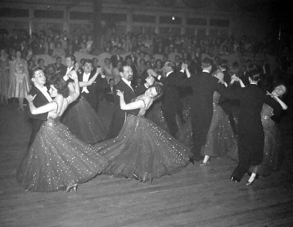 Sunday Mercury Dancing Competition Finals at Tower Ballroom, Birmingham. Circa 1960