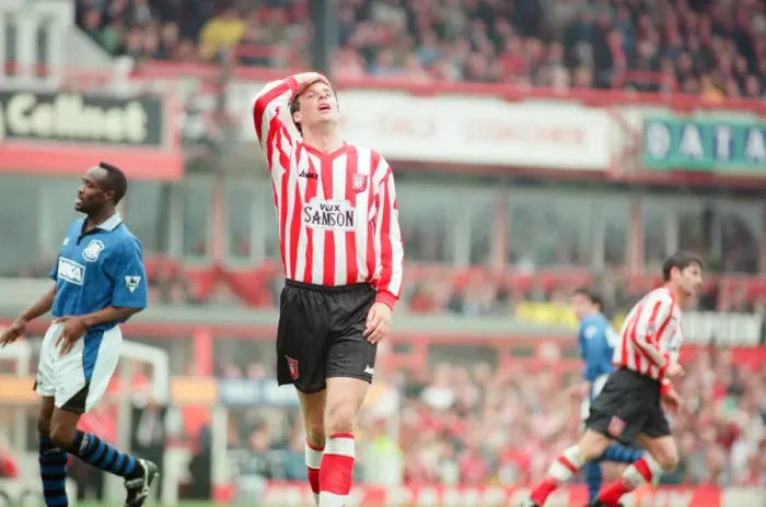 Framed Print : Sunderland 3-0 Everton, Premier league match at Roker Park Framed Print : Sunderland 3-0 Everton, Premier league match at Roker Park