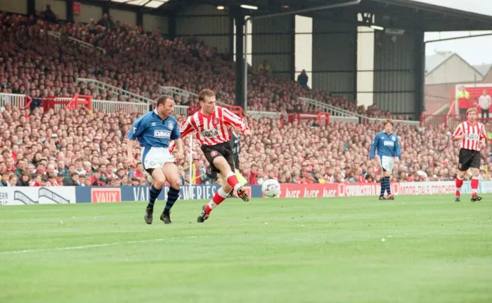 Framed Print : Sunderland 3-0 Everton, Premier league match at Roker Park Framed Print : Sunderland 3-0 Everton, Premier league match at Roker Park