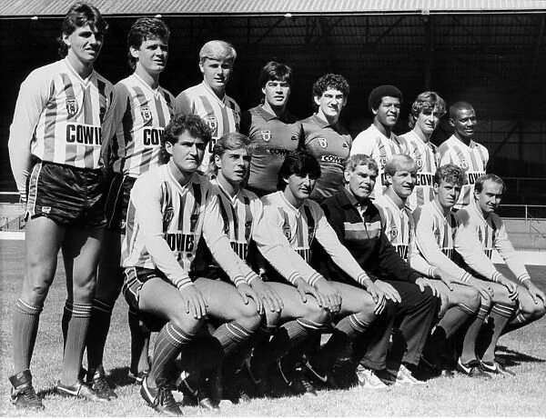Sunderland A. F. C. team shot 1984 - 1985 season. Sunderland