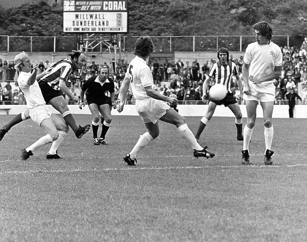 Sunderland Associated Football Club - Action from Sunderland v Millwall 17 August 1974