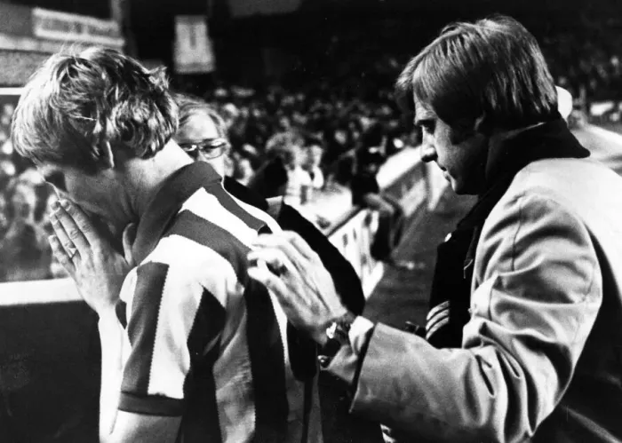 Framed Print : Sunderland Associated Football Club - Action from Sunderland v Everton 19 May 1977 - A Framed Print : Sunderland Associated Football Club - Action from Sunderland v Everton 19 May 1977 - A