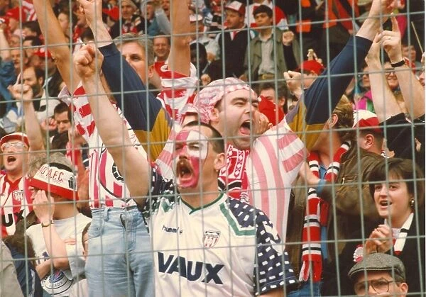 Sunderland Associated Football Club - FA Cup Final against Liverpool 9 May 1992