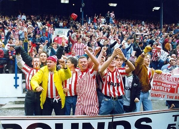 Sunderland Associated Football Club - Sunderland Fans 20 April 1992