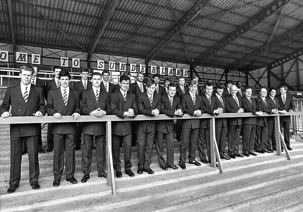 Sunderland Associated Football Club - The Sunderland Squad 14 April 1988
